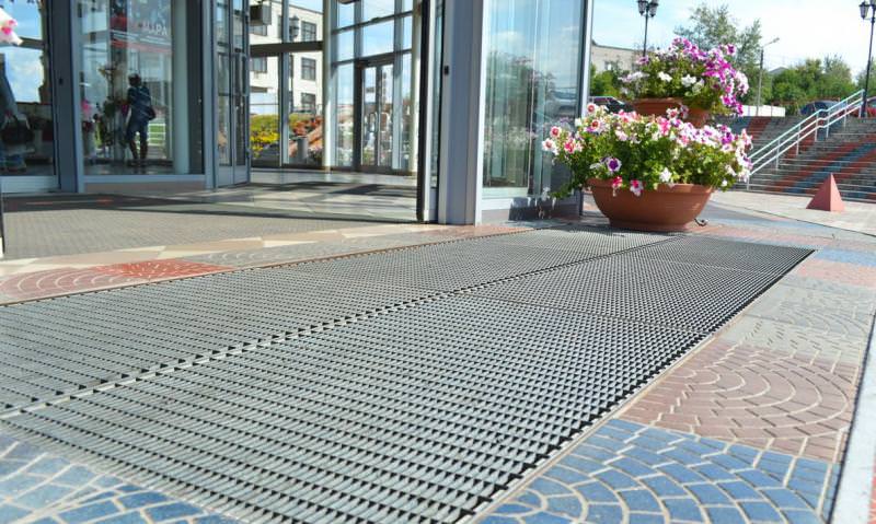 Металлические решетки грязезащитные | Ferrito