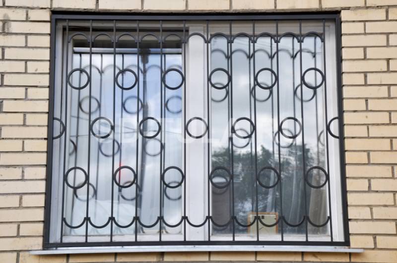 Железные решетки в Москве фото